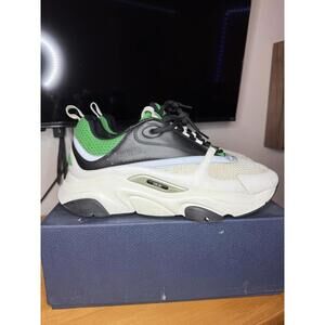 Dior B22 Sneakers Men’s size 47 Green White Black With box